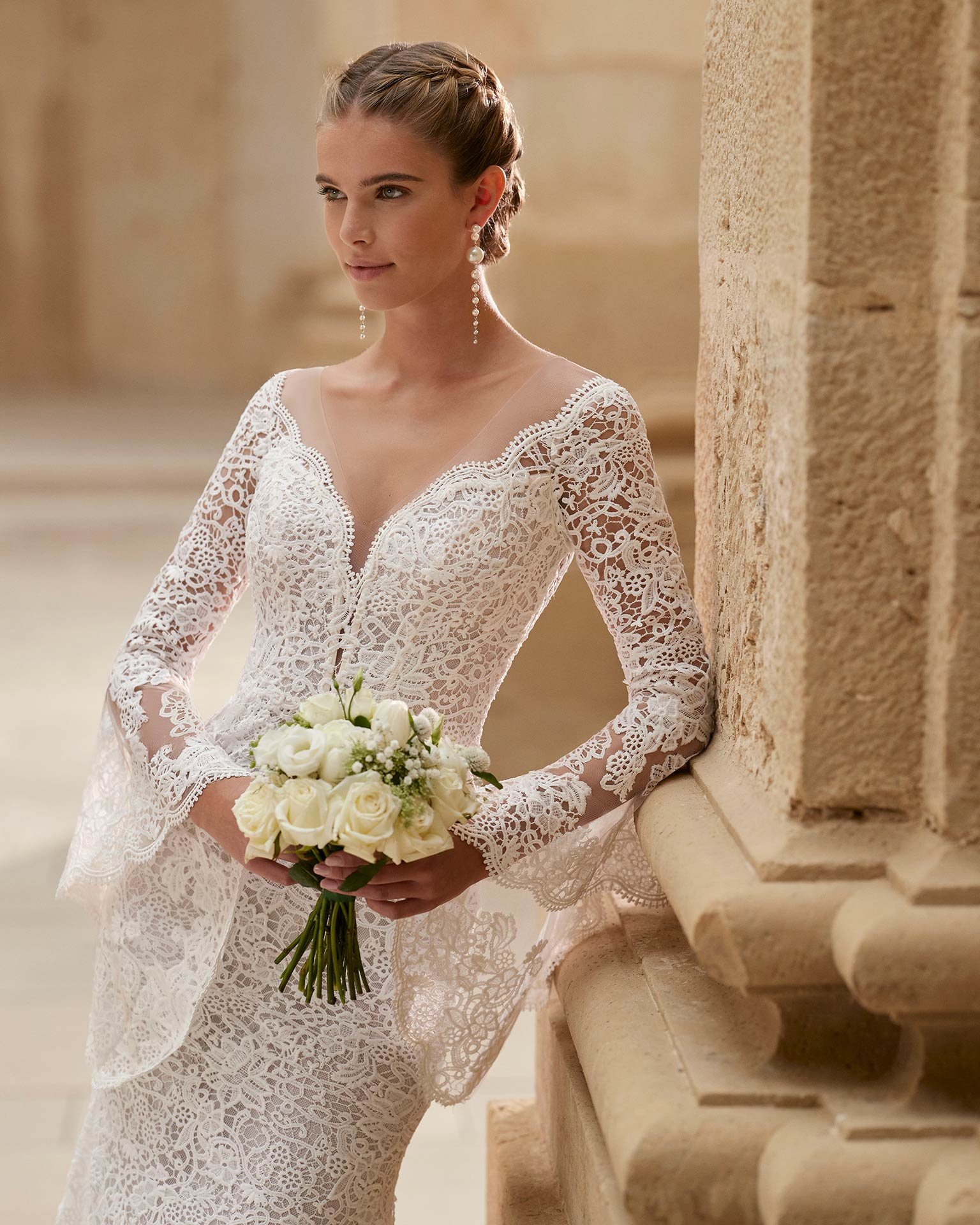 Vestito da Sposa Heder firmato Alma Novia