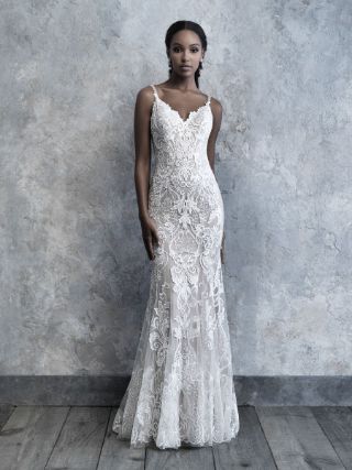 Abito da Sposa MJ520 by Allure Bridals colore Nude